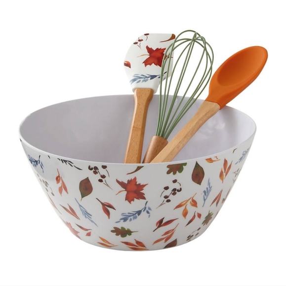 COOKS  LEAVES MIXING  BOWL SET - Picture 1 of 3